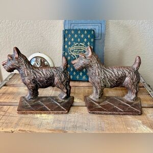 Vintage Scottie Dog Bookends